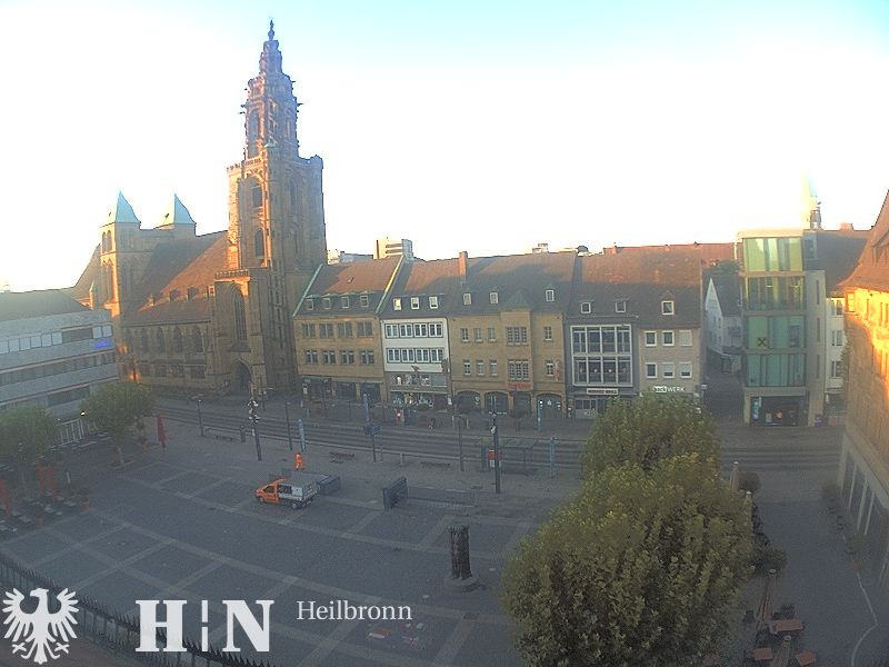Archiv Foto Webcam Heilbronn Marktplatz