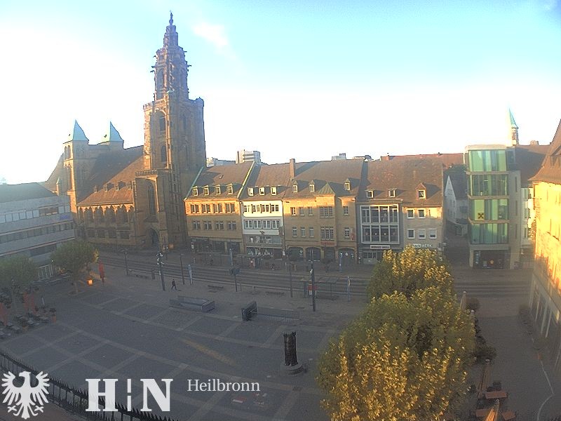 Archiv Foto Webcam Heilbronn Marktplatz