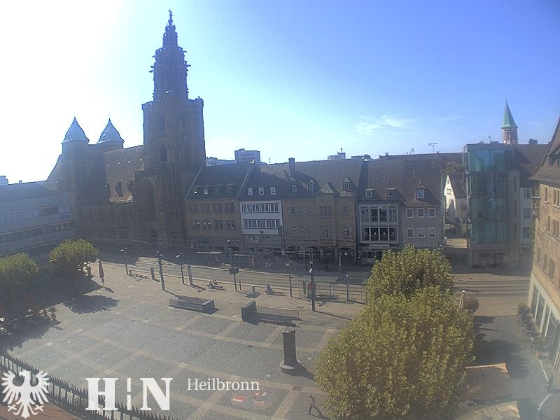 Archiv Foto Webcam Heilbronn Marktplatz