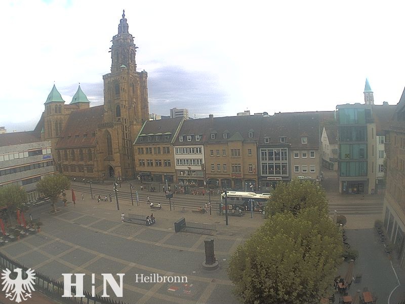 Archiv Foto Webcam Heilbronn Marktplatz