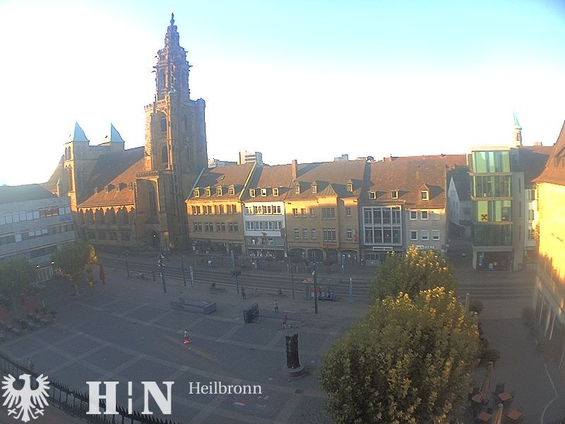 Archiv Foto Webcam Heilbronn Marktplatz