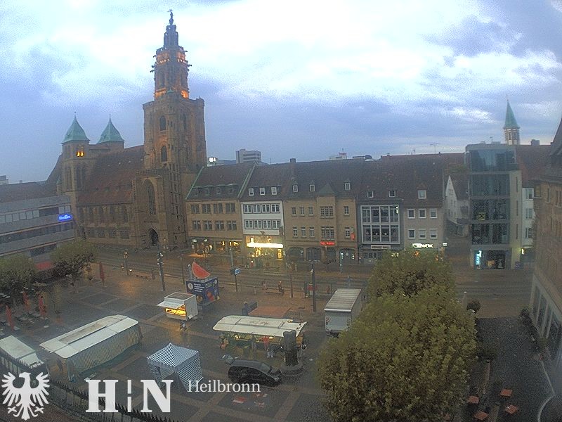 Archiv Foto Webcam Heilbronn Marktplatz