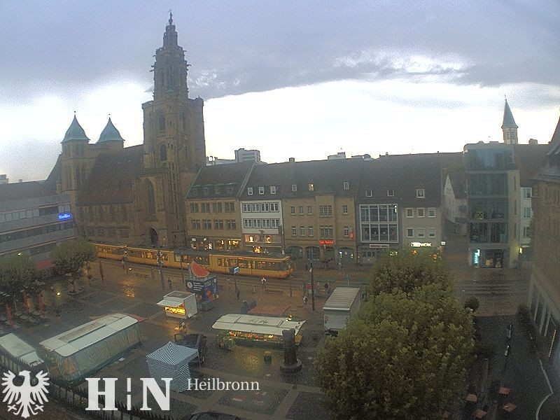 Archiv Foto Webcam Heilbronn Marktplatz