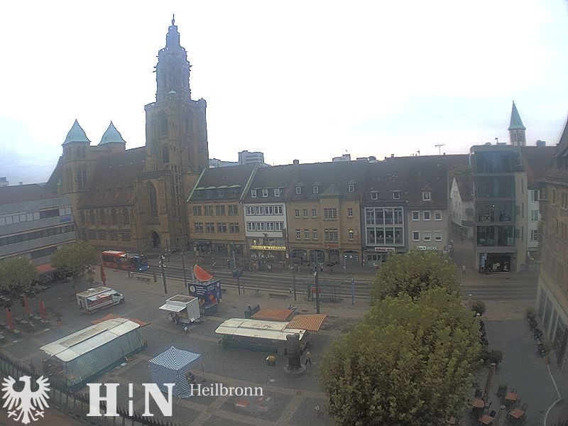 Archiv Foto Webcam Heilbronn Marktplatz