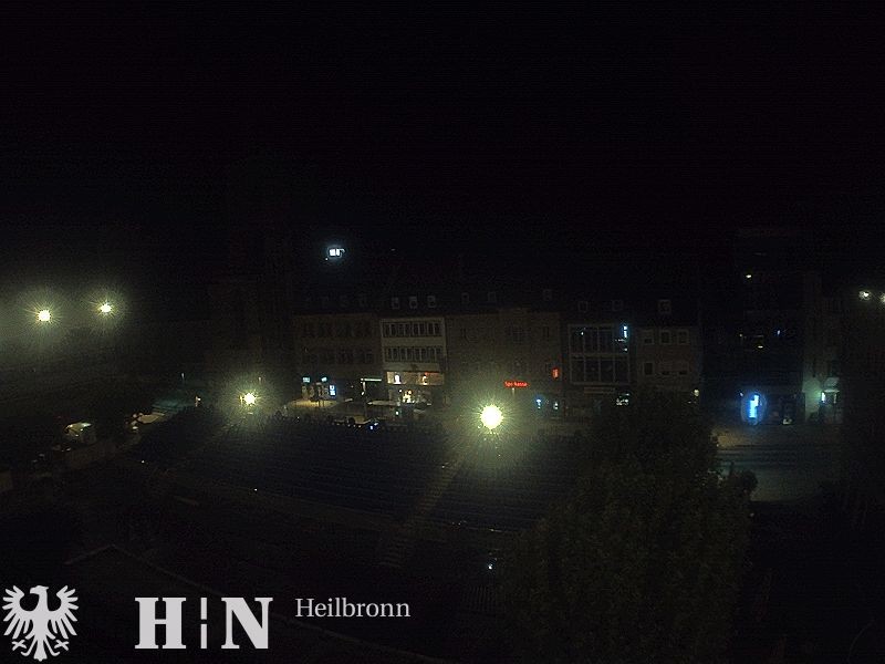 Archiv Foto Webcam Heilbronn Marktplatz