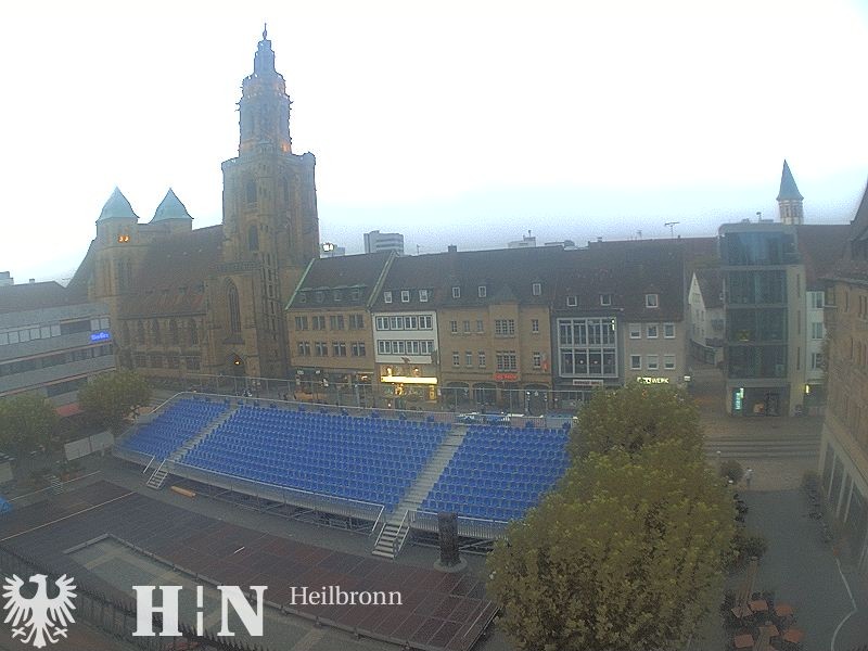 Archiv Foto Webcam Heilbronn Marktplatz