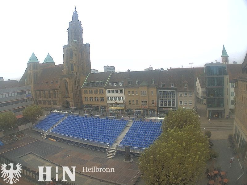 Archiv Foto Webcam Heilbronn Marktplatz