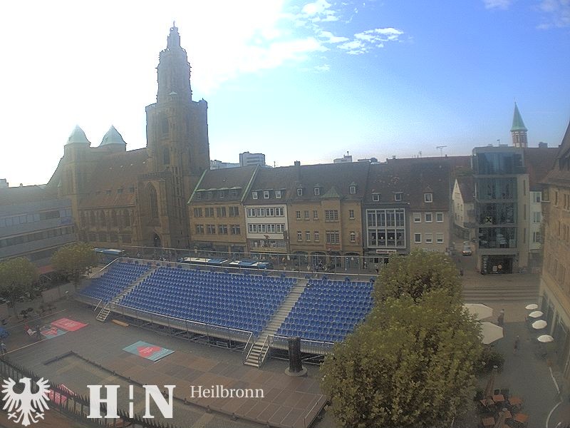 Archiv Foto Webcam Heilbronn Marktplatz