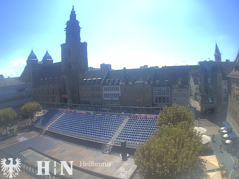 Archiv Foto Webcam Heilbronn Marktplatz