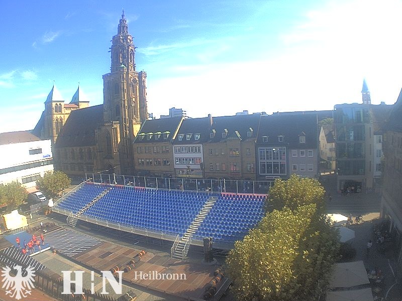 Archiv Foto Webcam Heilbronn Marktplatz