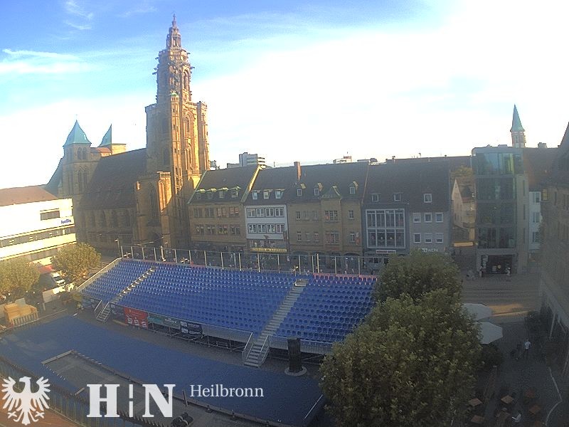 Archiv Foto Webcam Heilbronn Marktplatz