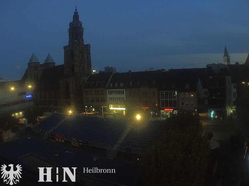 Archiv Foto Webcam Heilbronn Marktplatz