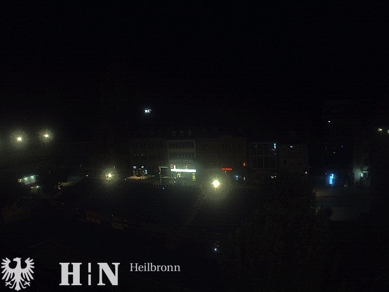 Archived image Webcam Heilbronn: Market place