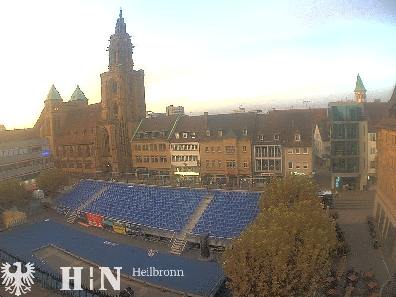 Archived image Webcam Heilbronn: Market place