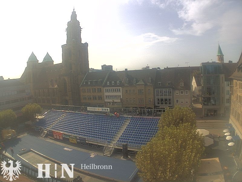 Archived image Webcam Heilbronn: Market place