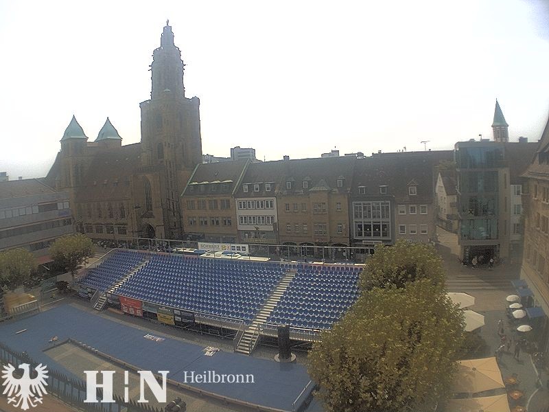 Archived image Webcam Heilbronn: Market place