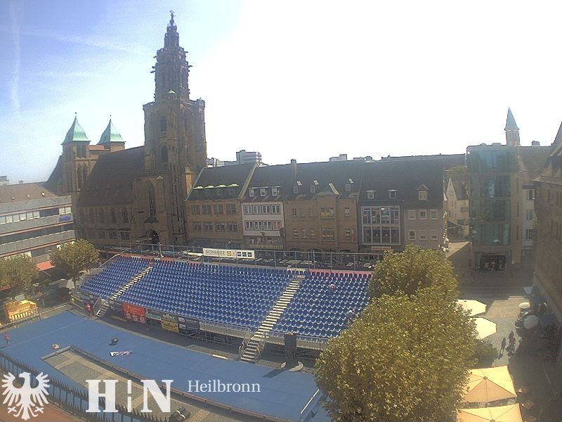 Archived image Webcam Heilbronn: Market place