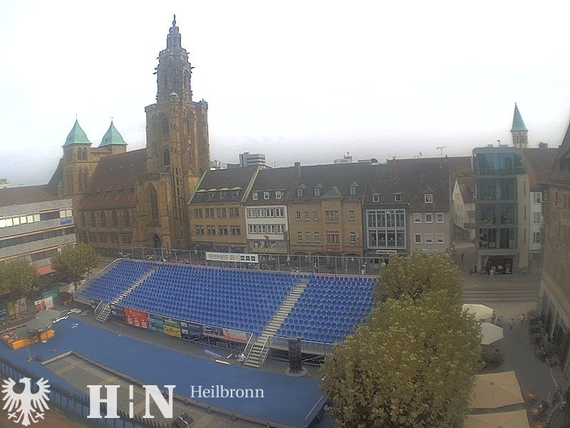 Archived image Webcam Heilbronn: Market place