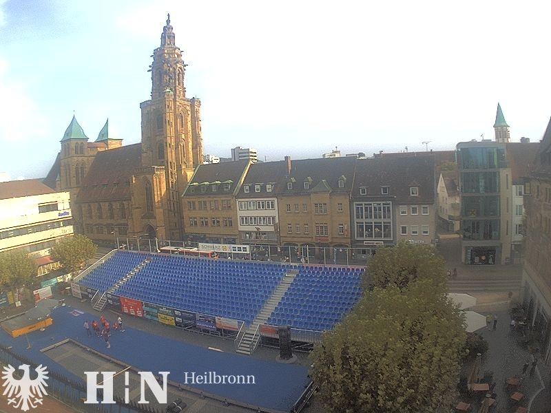 Archived image Webcam Heilbronn: Market place
