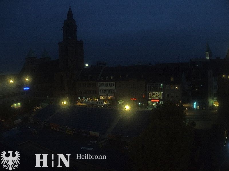 Archived image Webcam Heilbronn: Market place