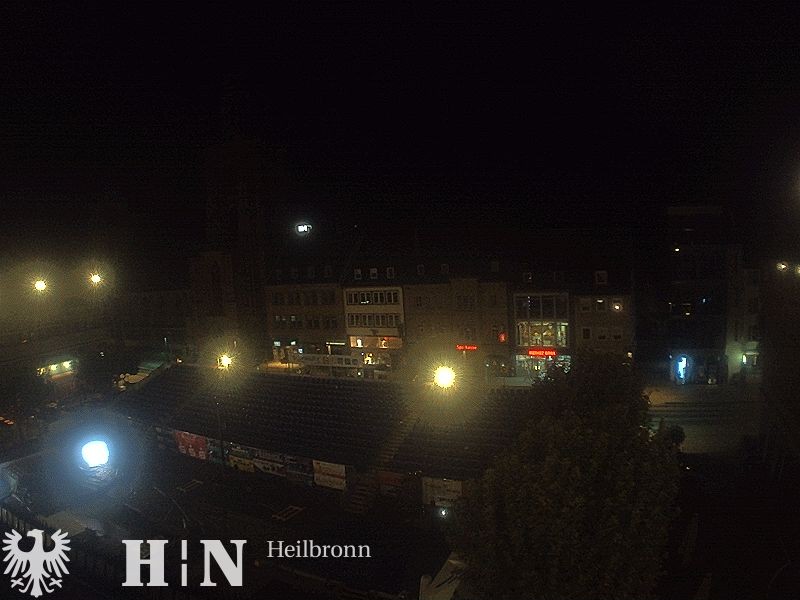 Archiv Foto Webcam Heilbronn Marktplatz