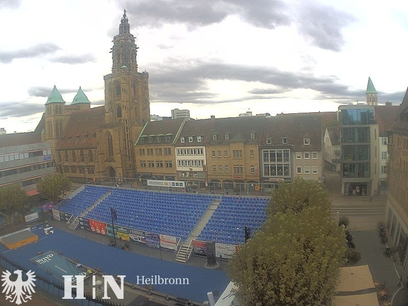 Archiv Foto Webcam Heilbronn Marktplatz
