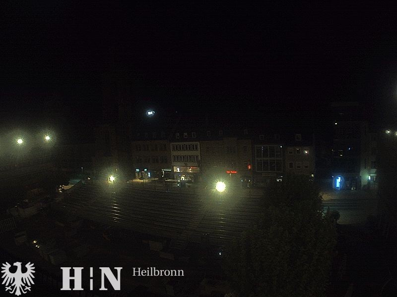 Archiv Foto Webcam Heilbronn Marktplatz