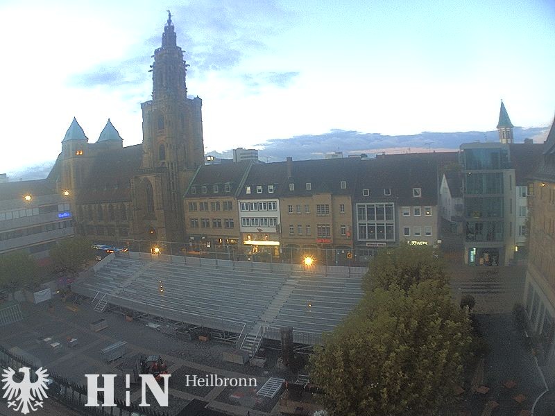 Archiv Foto Webcam Heilbronn Marktplatz