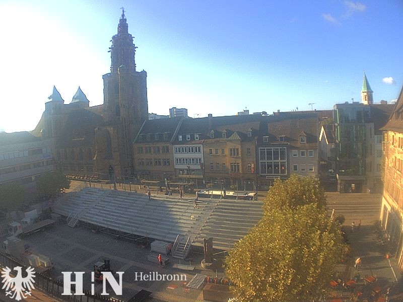 Archiv Foto Webcam Heilbronn Marktplatz