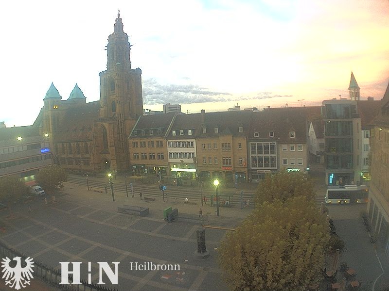 Archiv Foto Webcam Heilbronn Marktplatz