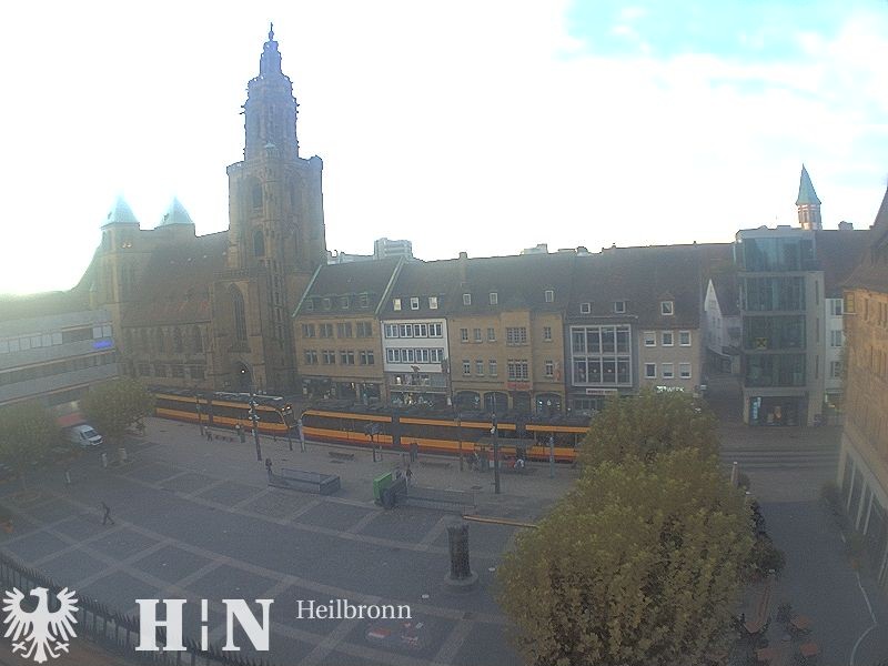 Archiv Foto Webcam Heilbronn Marktplatz
