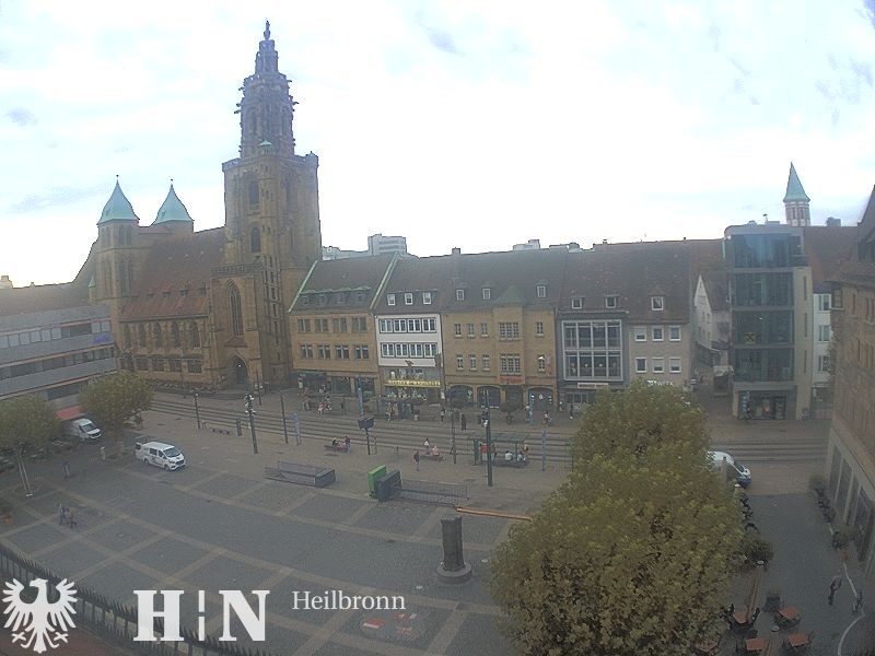 Archiv Foto Webcam Heilbronn Marktplatz
