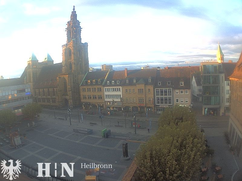 Archiv Foto Webcam Heilbronn Marktplatz