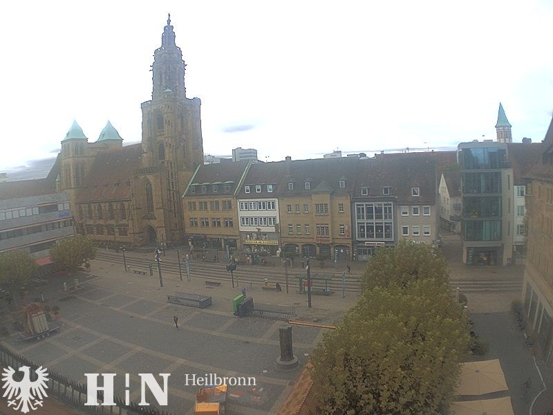 Archiv Foto Webcam Heilbronn Marktplatz