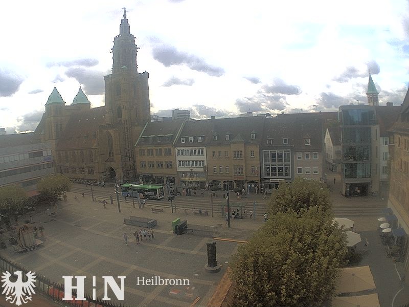 Archiv Foto Webcam Heilbronn Marktplatz