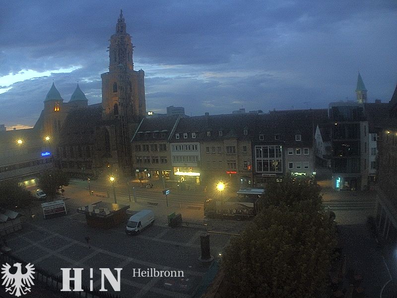 Archiv Foto Webcam Heilbronn Marktplatz