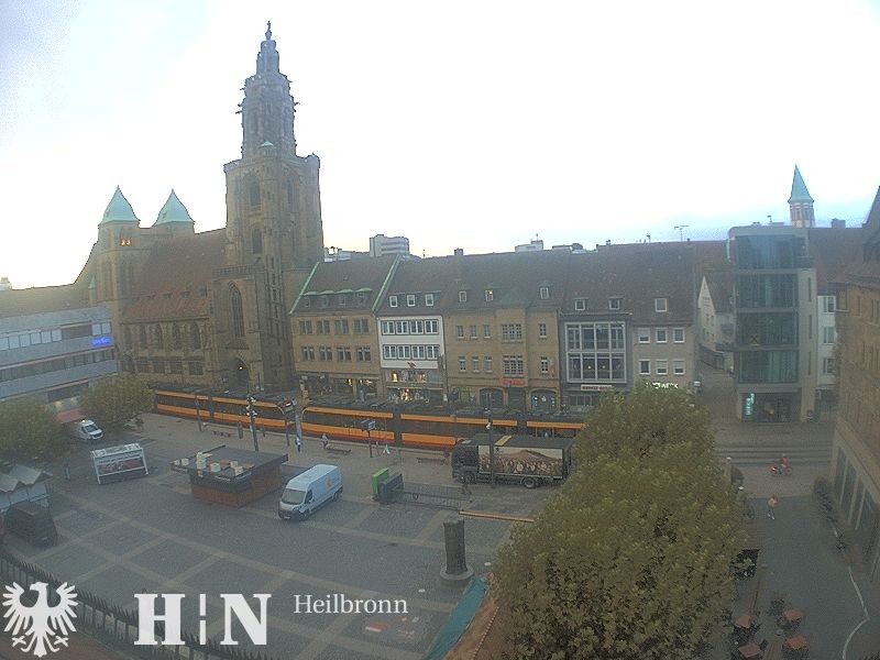 Archiv Foto Webcam Heilbronn Marktplatz