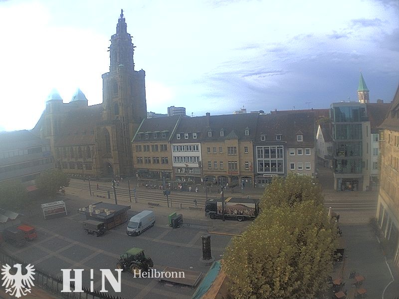 Archiv Foto Webcam Heilbronn Marktplatz