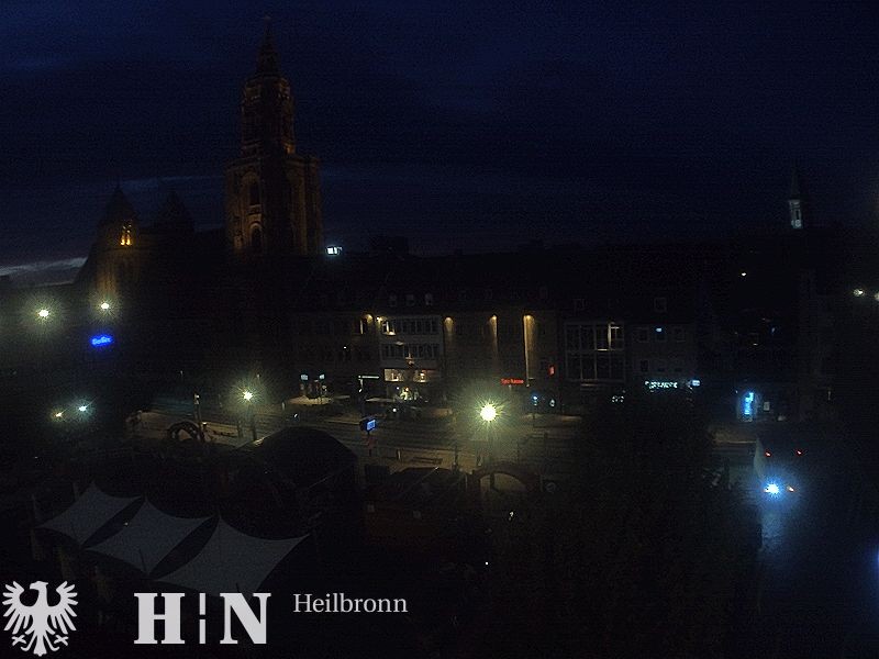 Archiv Foto Webcam Heilbronn Marktplatz