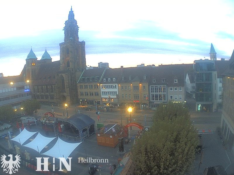 Archiv Foto Webcam Heilbronn Marktplatz
