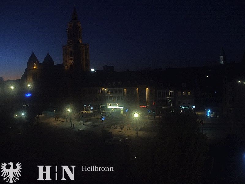 Archiv Foto Webcam Heilbronn Marktplatz