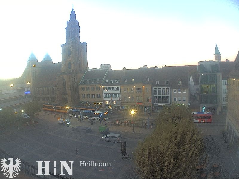 Archiv Foto Webcam Heilbronn Marktplatz
