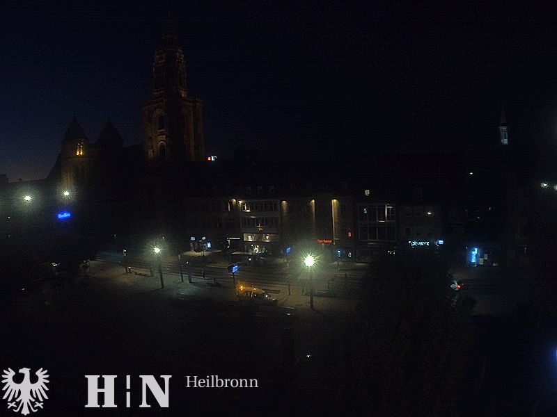 Archiv Foto Webcam Heilbronn Marktplatz