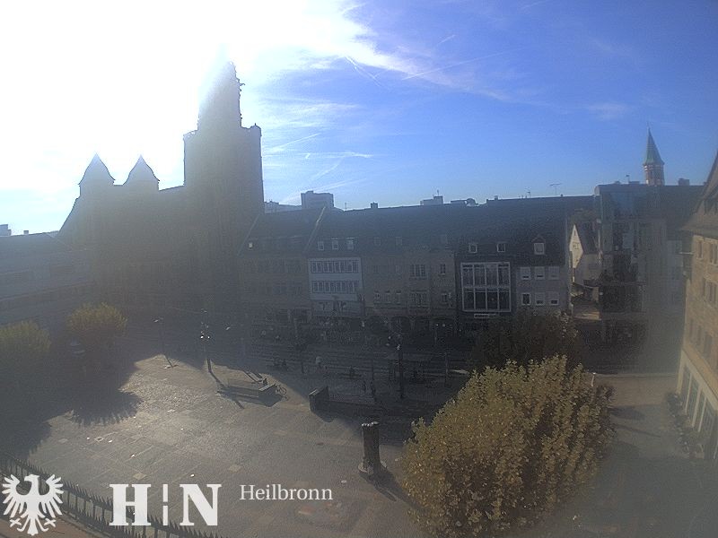 Archiv Foto Webcam Heilbronn Marktplatz