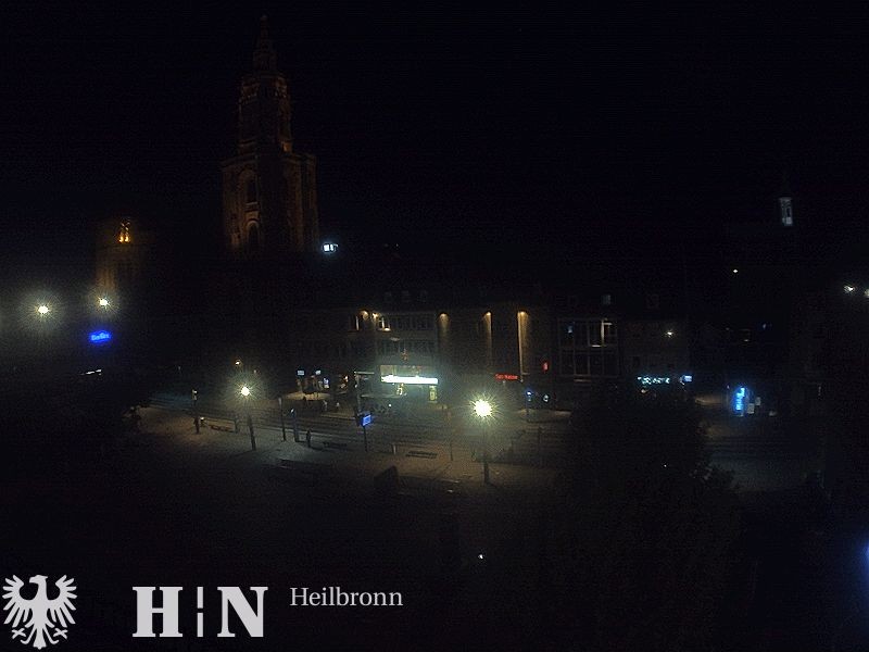 Archiv Foto Webcam Heilbronn Marktplatz