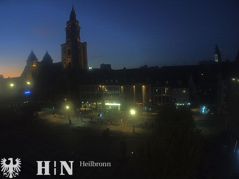 Archiv Foto Webcam Heilbronn Marktplatz