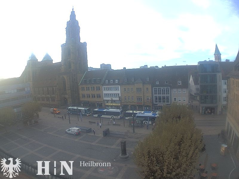 Archiv Foto Webcam Heilbronn Marktplatz