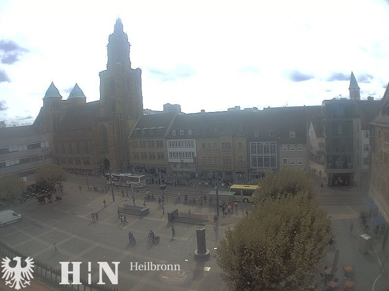 Archiv Foto Webcam Heilbronn Marktplatz