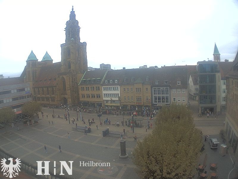 Archiv Foto Webcam Heilbronn Marktplatz