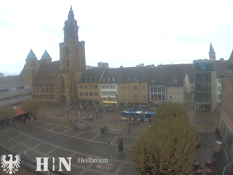 Archiv Foto Webcam Heilbronn Marktplatz